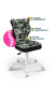 Krzesło do biurka dla dziecka dopasowane do wzrostu 119-142 cm, model Petit motyw moro obrotowe