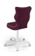 Krzesło do biurka dla dziewczynki dopasowane do wzrostu 159-188 cm, model Petit fioletowy obrotowe
