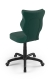 Krzesło do biurka dla dziecka dopasowane do wzrostu 159-188 cm, model Petit zielony obrotowe