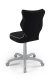 Krzesło do biurka dla dziecka dopasowane do wzrostu 159-188 cm, model Petit czarny obrotowe