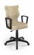 Krzesło do biurka dla dziecka dopasowane do wzrostu 159-188 cm, model Norm kolor beżowy obrotowe