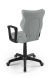 Krzesło do biurka dla dziecka dopasowane do wzrostu 159-188 cm, model Norm kolor szary obrotowe
