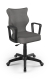 Krzesło do biurka dla dziecka dopasowane do wzrostu 159-188 cm, model Norm kolor ciemny szary obrotowe