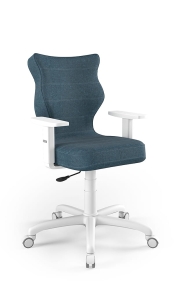 Krzesło biurowe dopasowane do wzrostu 159-188 cm, model Arco kolor zielony obrotowe