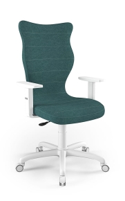 Krzesło biurowe dopasowane do wzrostu 180+ cm, model Arco kolor zielony obrotowe