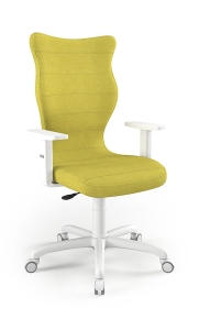 Krzesło biurowe dopasowane do wzrostu 180+ cm, model Arco kolor oliwkowy obrotowe