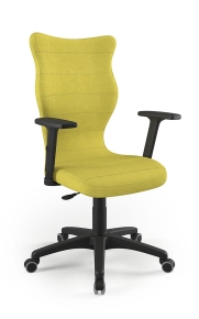 Krzesło biurowe dopasowane do wzrostu 180+ cm, model Uni kolor oliwkowy obrotowe