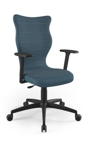 Krzesło biurowe dopasowane do wzrostu 180+ cm, model Perto kolor zielony obrotowe
