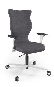 Krzesło biurowe dopasowane do wzrostu 180+ cm, model Zodiac kolor czarny obrotowe