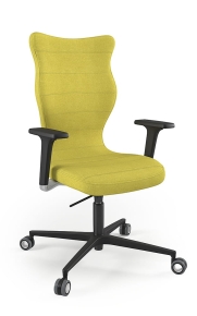 Krzesło biurowe dopasowane do wzrostu 180+ cm, model Zodiac Plus kolor oliwkowy obrotowe