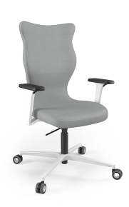 Krzesło biurowe dopasowane do wzrostu 180+ cm, model Zodiac Plus kolor ciemny szary obrotowe