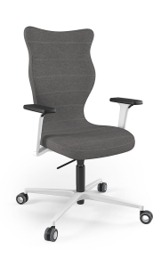 Krzesło biurowe dopasowane do wzrostu 180+ cm, model Zodiac Plus kolor ciemny szary obrotowe