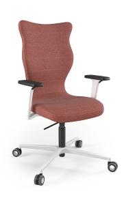 Krzesło biurowe dopasowane do wzrostu 180+ cm, model Zodiac Plus kolor brązowy obrotowe