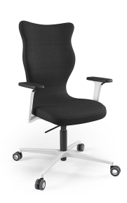 Krzesło biurowe dopasowane do wzrostu 180+ cm, model Zodiac Plus kolor czarny obrotowe