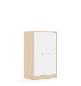 Szafa Blox Base 70 3P 2F3 706x466x1165 korpus brzoza/2x front biały